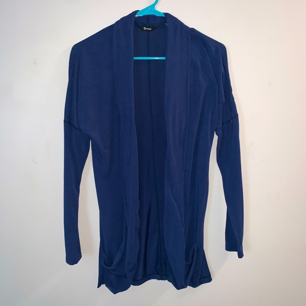 MPG Women’s small Navy Blue Cardigan